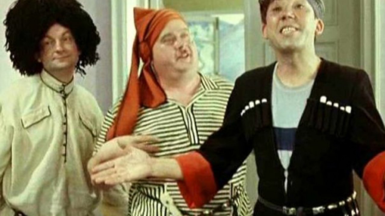 Кадр из фильма «Кавказская пленница»